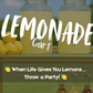 Lemonade Cart